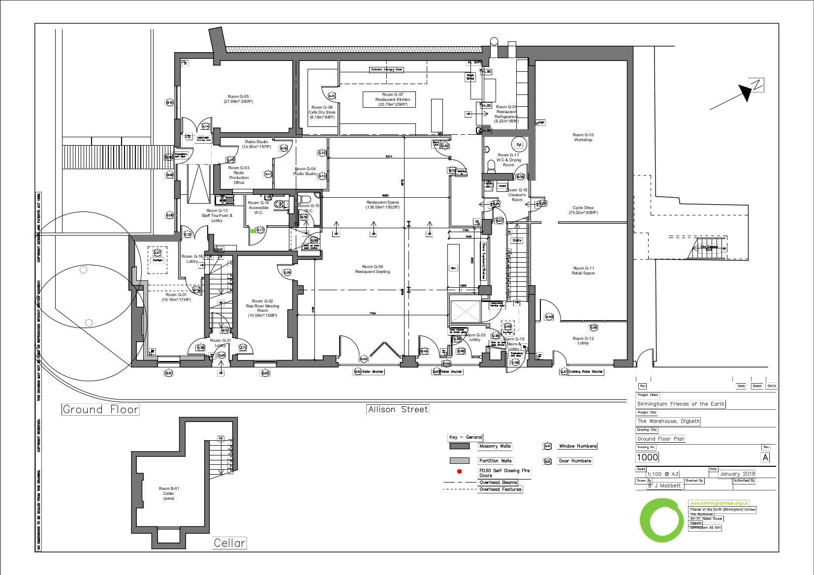 Architectual floor plan